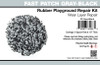 Fast Patch Gray - Black Poured-in-Place Surfacing Repair Kit Fix Rubber Playground