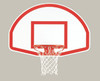 Backboard with Shooters Square - Basketball Back Only