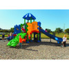 Discovery Range Outdoor Play Structure - Ramp Side - In Use