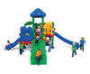 discovery range center five children's outdoor playset