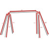 Tripod Swing Set 10'H - Dimensions