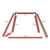 Single Bay Swing Set - dimensions - Swing Frame Only