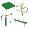 The Pup Dog Park Kit - green