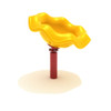 Sit-N-Spin - Sunglow Yellow Seat - Brick Red Base