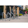 Swerve Bike Rack - example parking