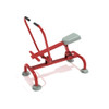 Single Station Rower - Brick Red upper/lower