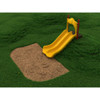 9 Ft Bed Length Double Straight Embankment Slide - 4 Foot Height