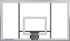 Basketball System - Titan - Acrylic Backboard - Breakaway Goal - Back