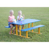 Preschool Picnic Table - Blue