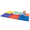 Segmented Rainbow Tent Box Mats - flat