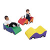 3 Soft Play Wide Cars - in use