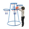 4-Rings Basketball Stand - use