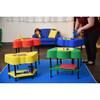 Adjustable Height Sensory Tables - use - contents not included