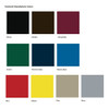 Polyethylene Bench colors