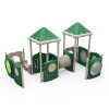 Yesteryear Playset - pyramid roof - nature colors