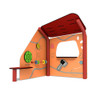 Wise Fire House Playset - back