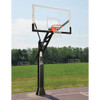 Basketball System - Titan Adjustable Series Black -  72 in. Acrylic Backboard