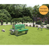 Dog Park Pup Passage Dog Bench with Back - natural