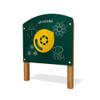 Four Seasons Freestanding Activity Panel with Wooden Posts
