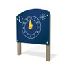 Clock Freestanding Activity Panel