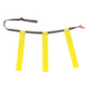 Triple Flag Football Set - Adult Size - Yellow Stationary Flag