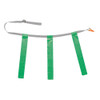 Flag Football Belt and 3 Flag Set - XL Adult Size - Green