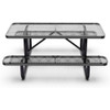 Outdoor Thermoplastic Picnic Table - Black