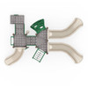 Twin Falls Playset - Top View