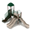 Gold Canyon Playset with Roof and Wave Slide - Neutral