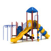 Mustang Island Playset with Roof and Wave Slide