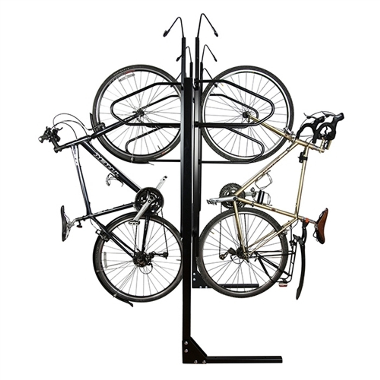 6 Bike double sided non locking bike rack