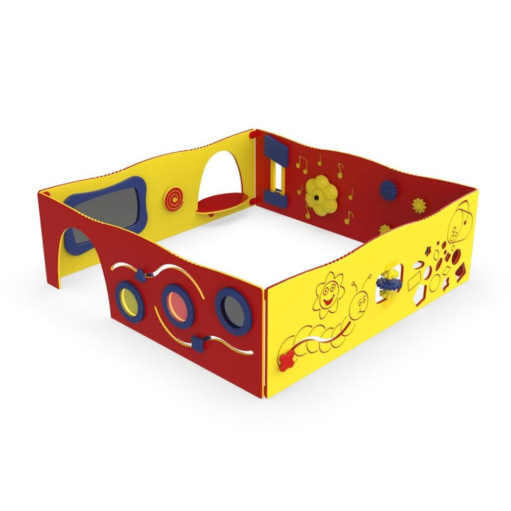 Toddler Play Learn-a-Lot 4 Panel Set - Playful Colors