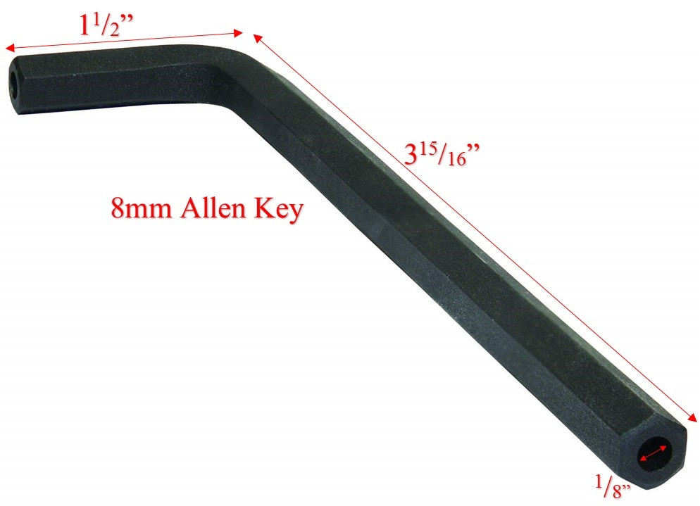 Allen Wrench for Shackles - Dims