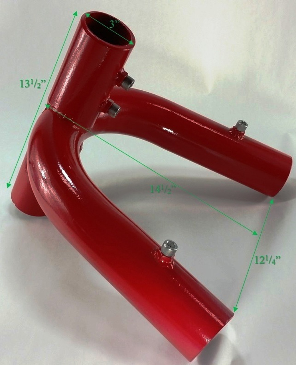 2 3/8" Middle Frame Fitting for 3 Leg End Frame Dims