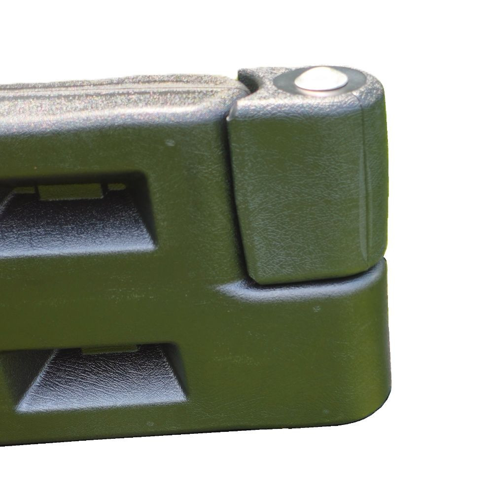 Plastic Playground Border End Cap with Spike - Use Example on 12-inch border