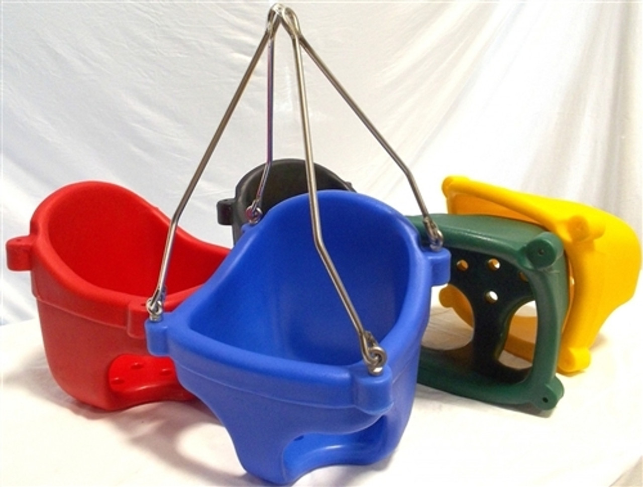 Roto-Molded Plastic Full Bucket Swing Seat