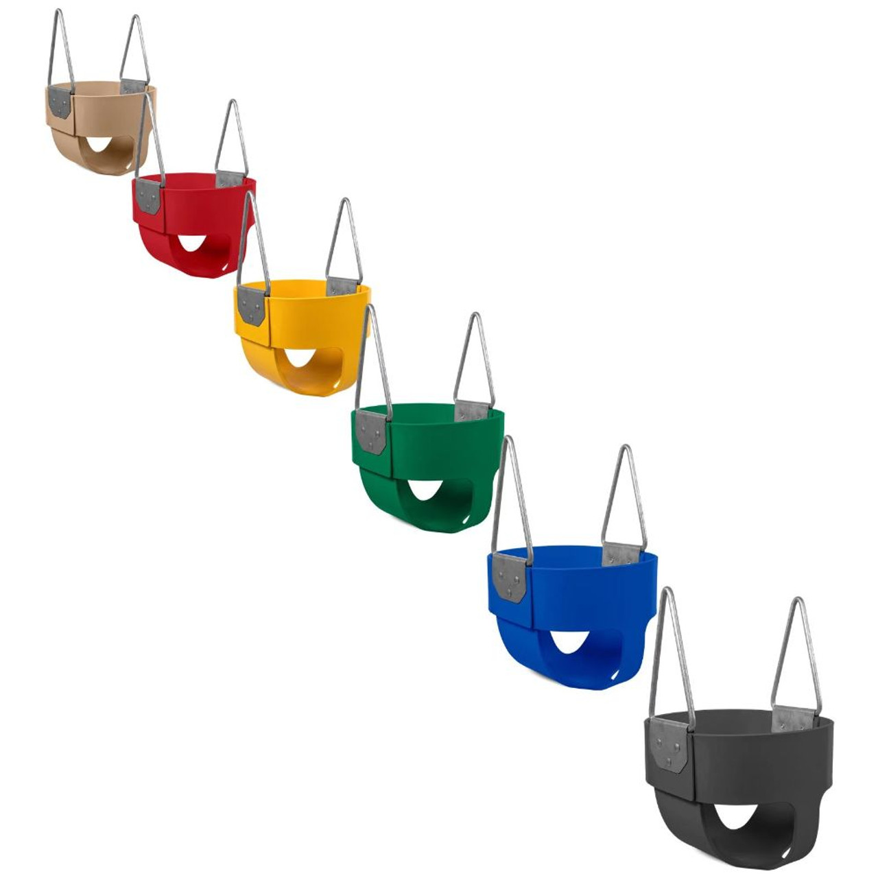 Toddler Full Bucket Rubber Seat - colors