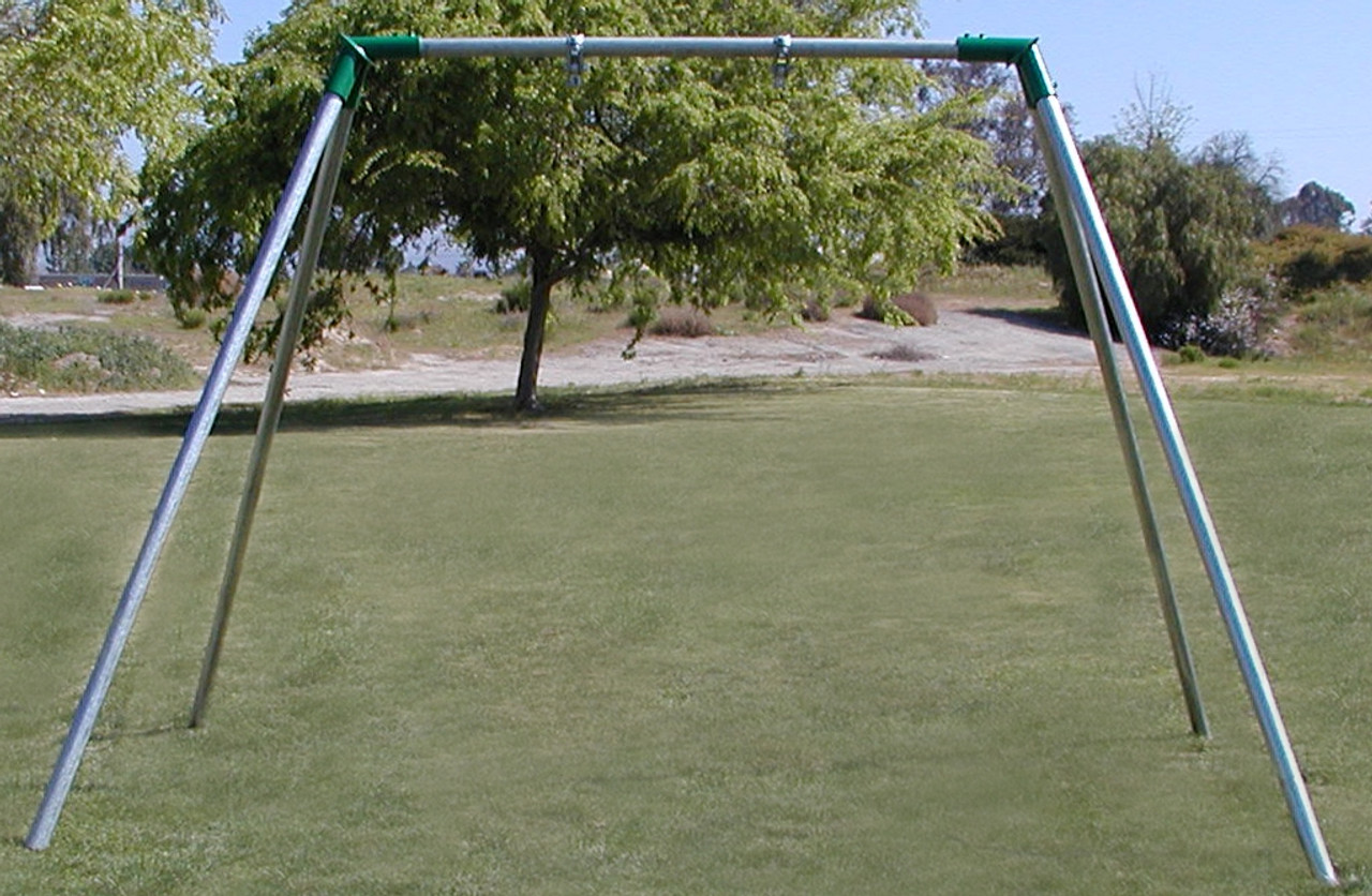 No Swing 1 Bay HD Swing Set 8' High