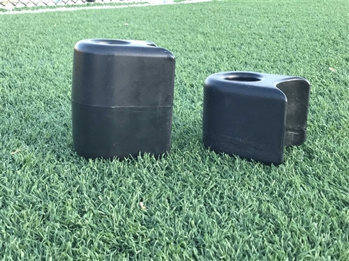 Plastic Playground Border End Cap - Comparison Side