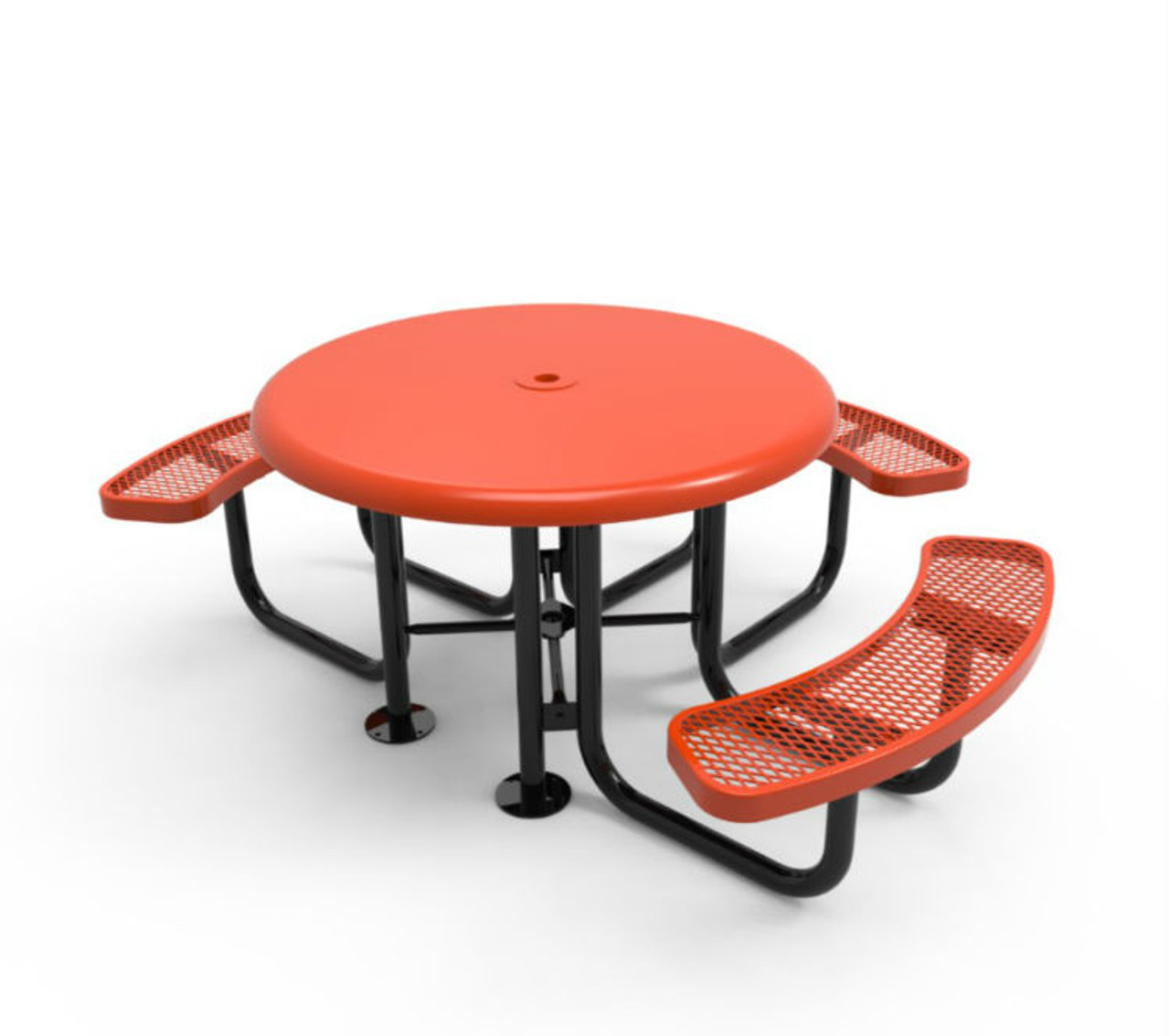 3 Seat Round ADA Accessible Picnic Table