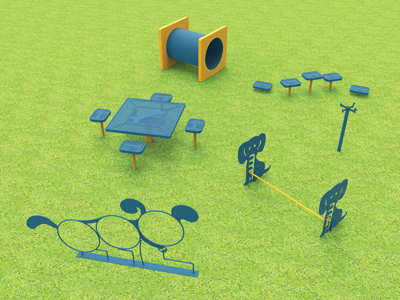 Medium Dog-N-Play Park Kit