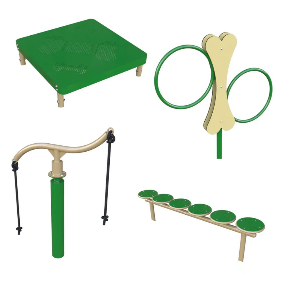 The Pup Dog Park Kit - green