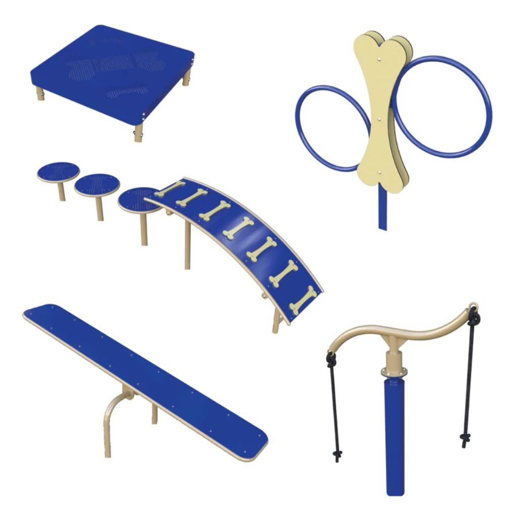 The Hound Dog Park Kit - Blue