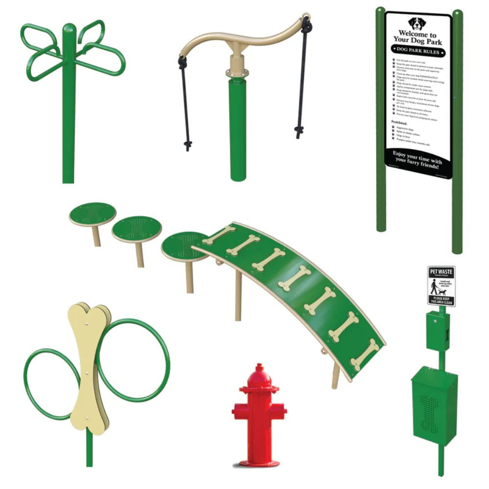 The Bone Yard Dog Park Kit