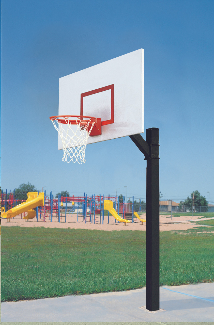 Ultimate Jr Rectangular Steel Basketball System