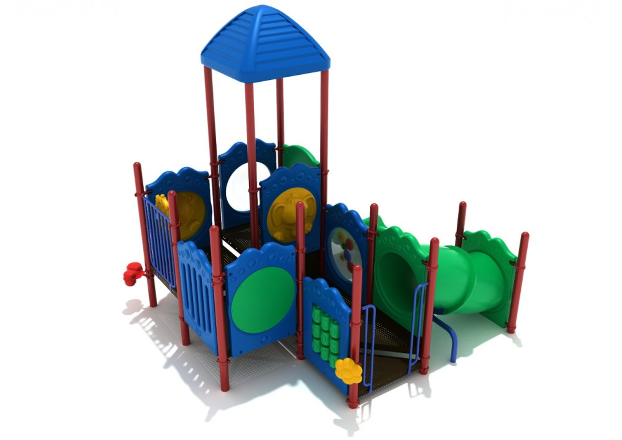 Stamford Outdoor Playset - Rear View