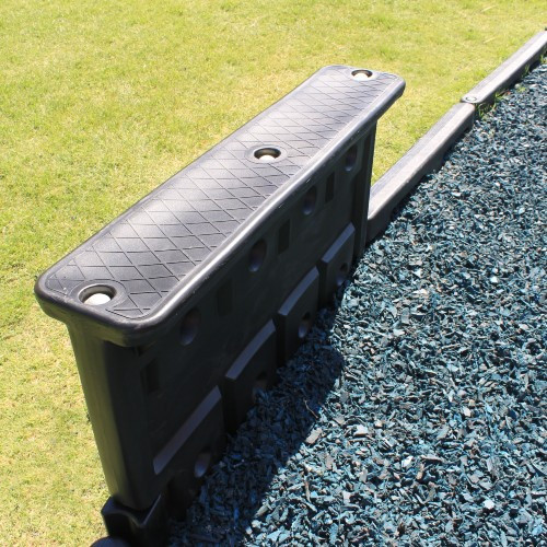 Outdoor Playground Plastic Border Bench Seating