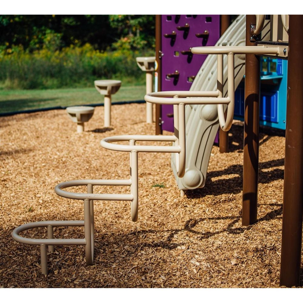 Playground Stepped Design Loop Climber