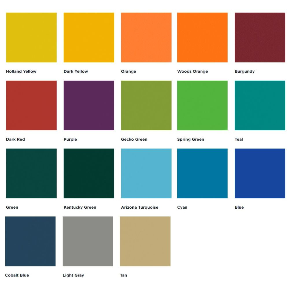 Fredrock Climber Colors - Plastic Colors - Monitor Colors May Vary