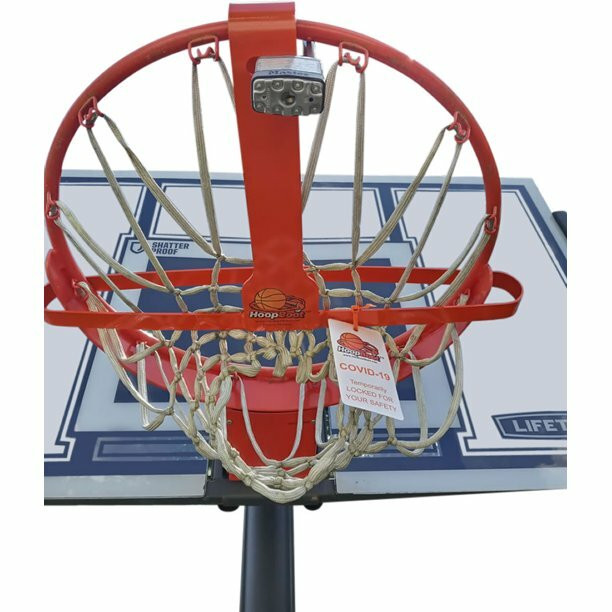 HoopLock For HoopBoot HoopLock Basketball Rim Lock - Orange, High ...